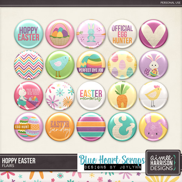 Hoppy Easter Flairs