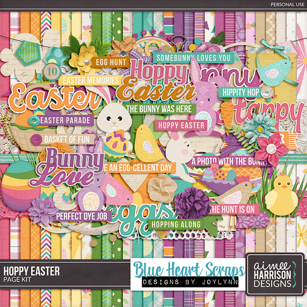 Hoppy Easter Page Kit