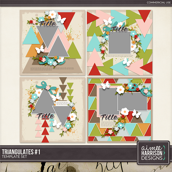 Triangulates #1 Template Set